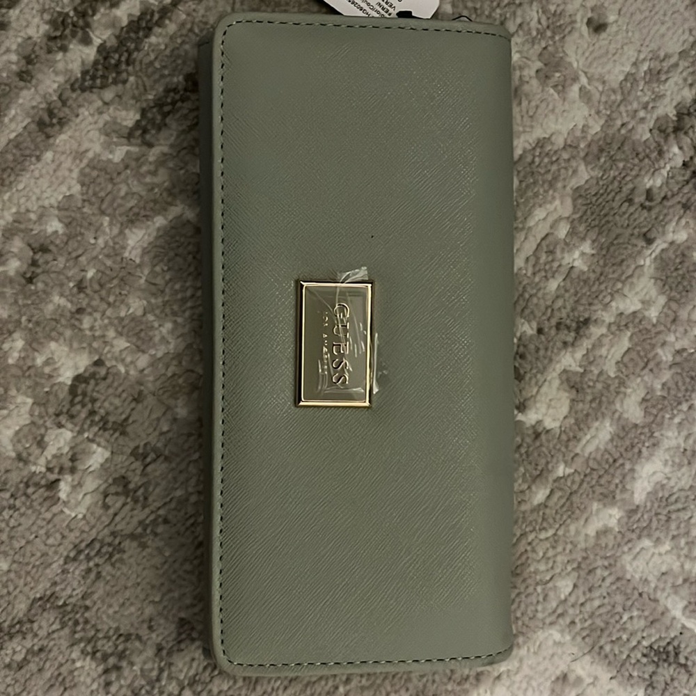 Brand New Green Guess Wallet